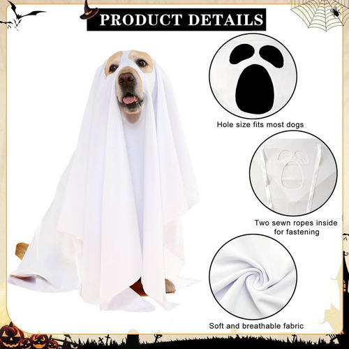 Disfraz De Perro Fantasma Disfraz De Perro De Terror Capa Gó