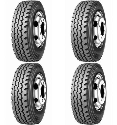 Combo 4 Llantas Aufine 315/80 R22.5 Galaxy Af18