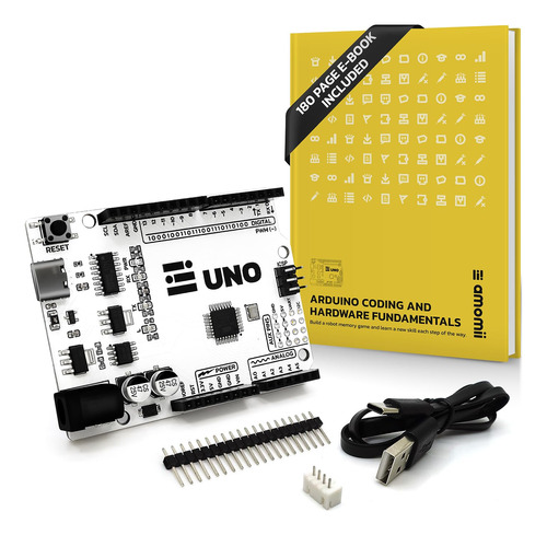 Amomii Microcontrolador Uno (compatible Con Arduino Ide), Co