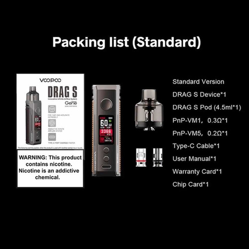 Imagen 2 de 4 de Vaper Drag S