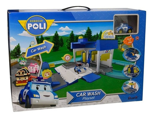 Robocar Poli Lavadero De Autos Exclusivo