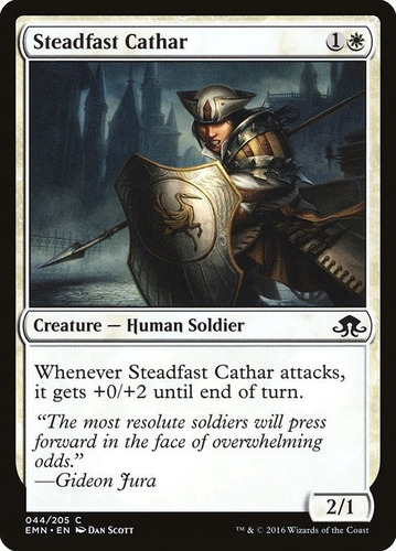 Carta Magic Steadfast Cathar X 4 Playset Emn