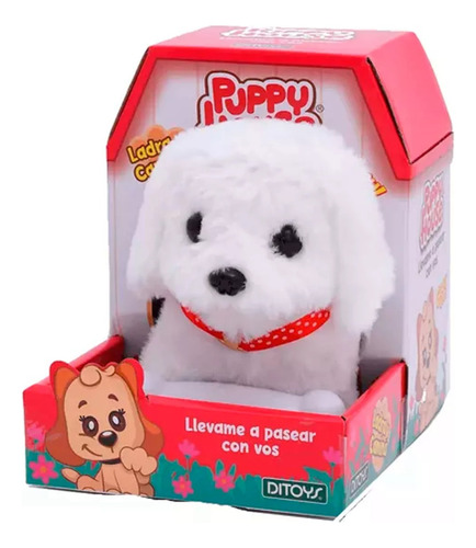 Puppy House Perro Mascota Ladra Y Camina Ditoys