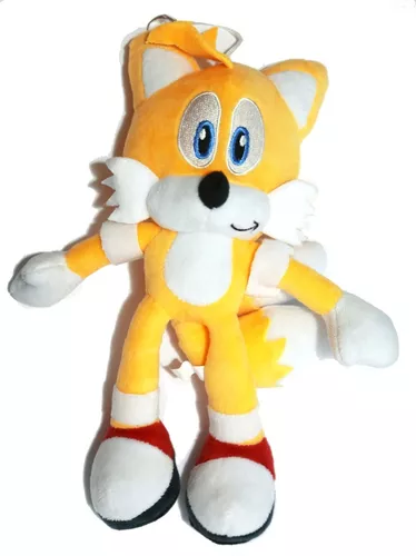 Pelúcia Tails Turma Do Sonic Grande 20cm Boneco Game em Promoção é no  Buscapé