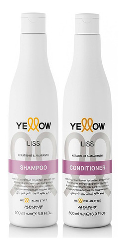 Champú + Acondicionador 500ml Efecto Liso Alfaparf Ye Liss