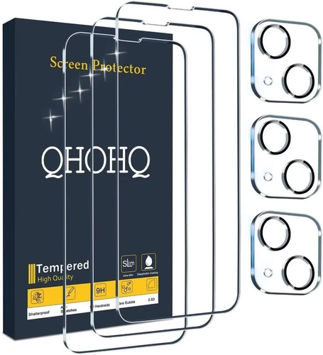 Qhohq Paquete De 3 Protectores De Pantalla Diseñados Para Ip