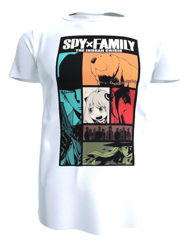 Polera Spy X Family Dryfit 100% Poliéster