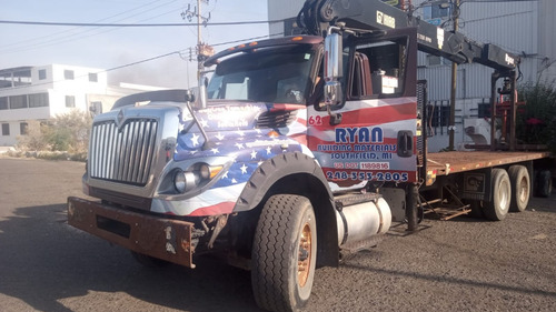 Camion International 7600 Con Hiab 255k-3