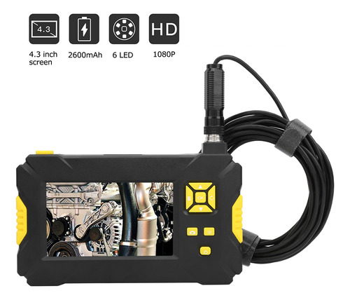 Endoscopio Industrial P30 Boroscopio Lcd 1080p De 3,9 Mm Y 4