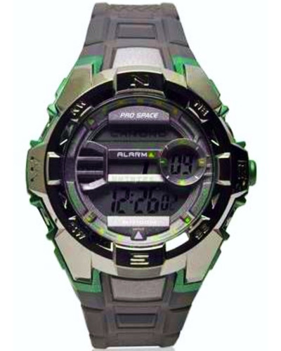 Reloj  Hombre Pro Space Psh 0065 Dir 3h Sumergibe 100m Alarm