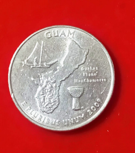 Moneda Estados Unidos Quarter Guam 2009 Vf+