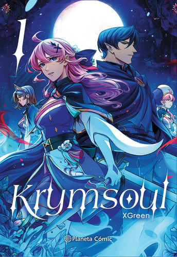 Planeta Manga: Krymsoul Nº 01/02: , De Xgreen., Vol. 1. Editorial Comics, Tapa Pasta Blanda, Edición 1 En Español, 2024