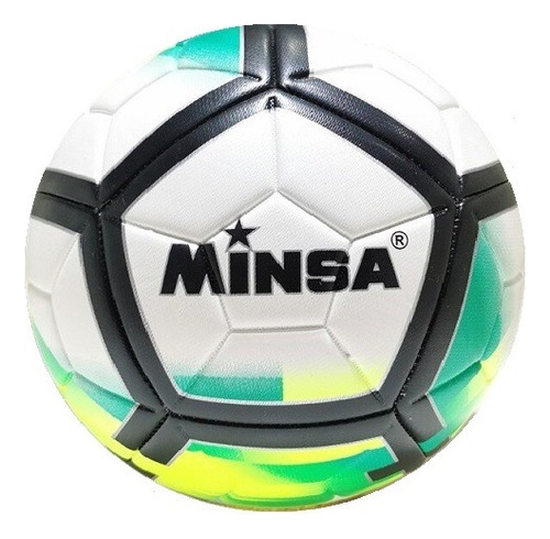 Balón De Fútbol Marca Minsa, Talla 4 Tpu