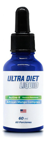 Ultra Diet Liquid Adelgazar Gotitas Con Mango Africano  Sin Sabor