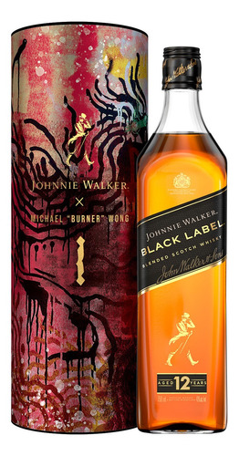 Whisky Johnnie Walker Black Label Collection Pasión 750ml