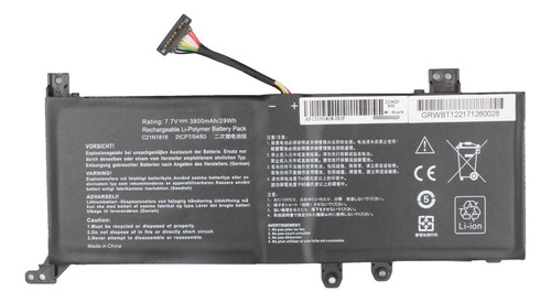 Bateria Para Asus B21n1818-2 Facturada Litio A