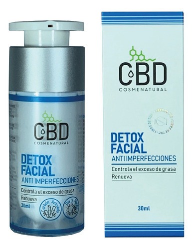 Detox Facial Antiimperfecciones Cosmenatural - Piel Grasa Tipo De Piel Todo Tipo De Piel