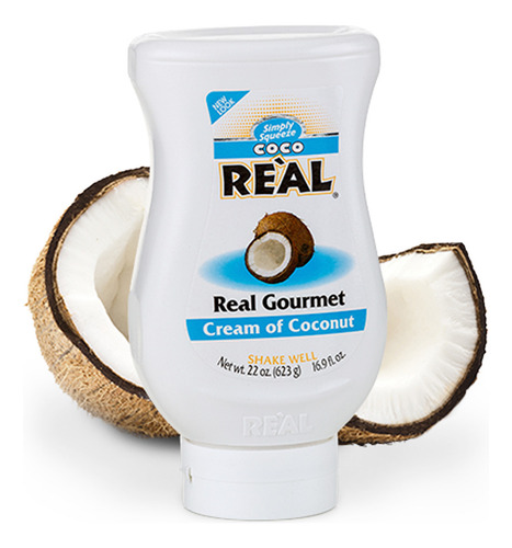 Jarabe Puree Real Cream Coconut 500 Ml