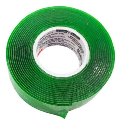 Fita Dupla Face P/ Ambiente Internos E Externos 2m X 19mm Cor Transparente Lisa