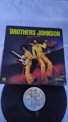 The Brothers Johnson Right On Time Disco De Vinil Original 