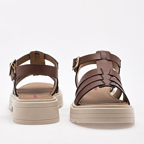 Sandalias Mujer Tropicana Camel 132-893