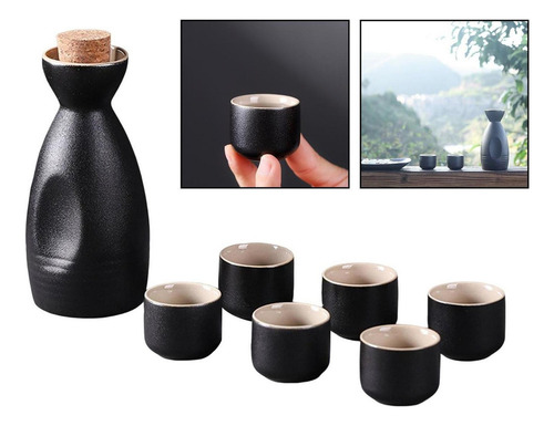 Mz Juego De Tazas De Sake De Cerámica Vintage, Regalo