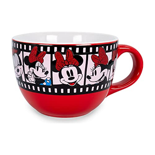 Taza Sopa Cermica Minnie Mouse \| 24 Oz \| Hogar Y Cocina