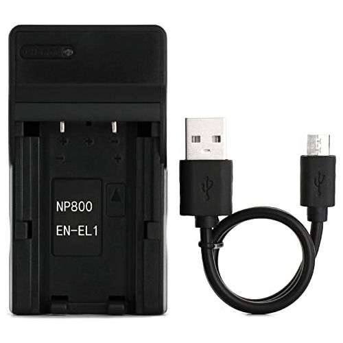 Cargador Usb Enel1 Nikon Coolpix 4300, Coolpix 4500, Co...