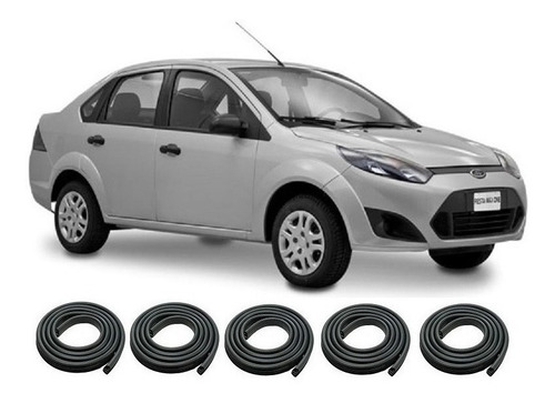 Ford Fiesta Max Burletes Puertas Delanteras Traseras Baul !!