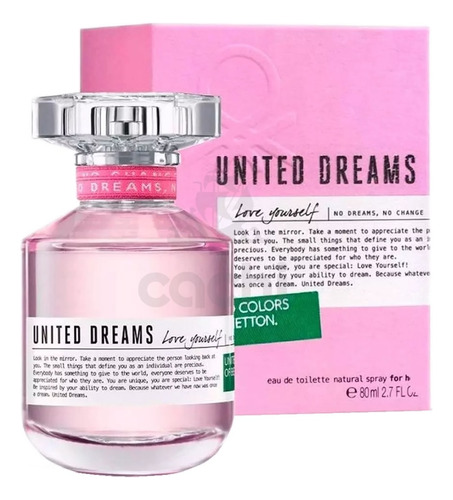 Perfume Benetton United Dreams Love Yourself Edt 80ml Mujer