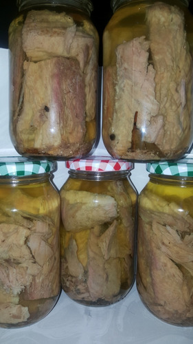 Imagen 5 de 5 de Atún Artesanal, Lomos Aceite De Oliva. 500cc.