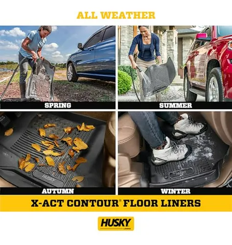 Tapetes Para Piso Husky Liners X-act Contour | Chevrolet Sil