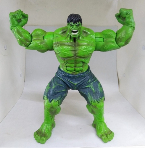 Hulk Marvel Hasbro 2008 Articulado 29 Cm. Sonido Y Luz Ojos