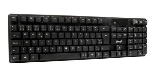 Imagem 2 de 4 de Kit Teclado E Mouse Sem Fio Advanced Abnt2 - Ck102