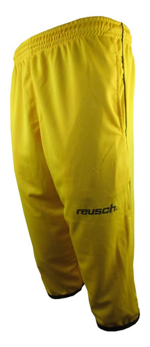 Calça Futebol Reusch Training Fit 3/4 (amarela)