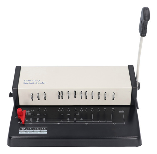 Comb Binding Machine Book 13 Orifícios Redondos Multifuncion
