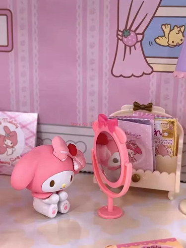 Mystery Box Figura Muebles Mini My Melody's Room 1 Al Azar