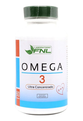 Omega 3 Ultraconcentrado - 1000 Mg X 60 Cápsulas