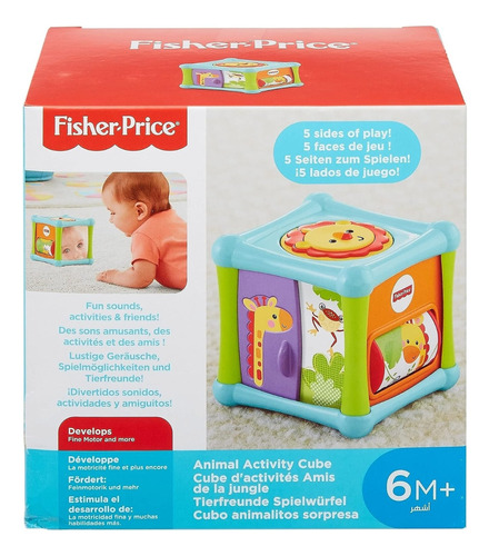  Fisher Price Cubo Animalitos Juguete Para Bebés Actividades