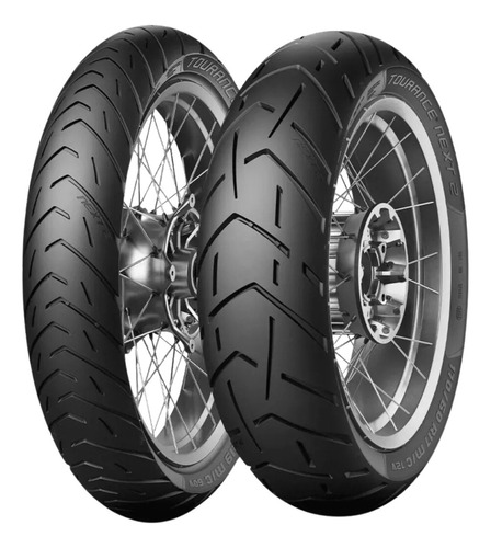 Par Pneu Tourance Next 2 Metzeler 90/90-21 + 150/70r18 Moto