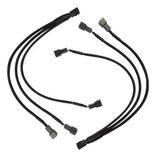 Nutjam Cable Divisor Ventilador Pwm 4 Pine Convertidor 1 3