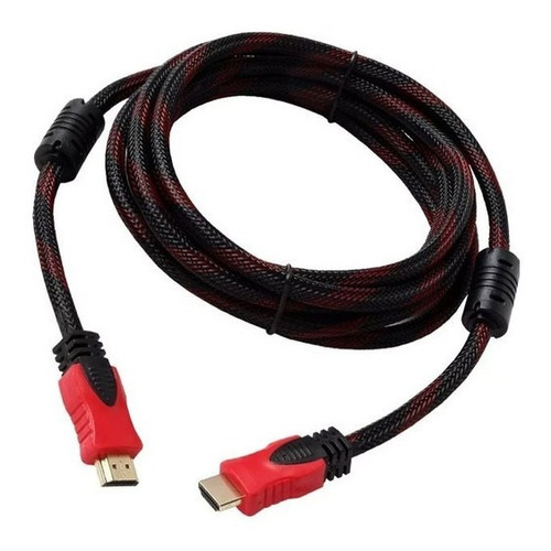 Cable Hdmi 3 Metros Filtro Mallado V1.4 Calidad Tienda