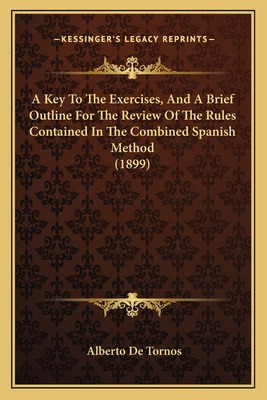 Libro A Key To The Exercises, And A Brief Outline For The...