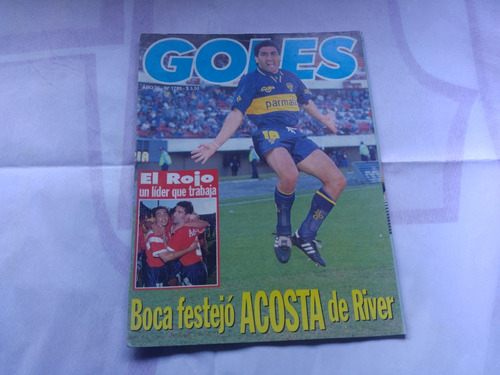 Revista Goles 1789 Boca Beto Acosta 