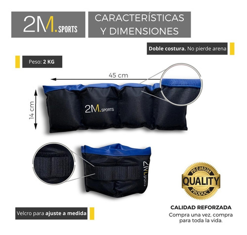 Imagen 6 de 10 de Kit Mat + Rueda + Mancuernas + Tobilleras 2kg + Soga + Banda