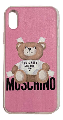 Carcasa Para iPhone Xx Rosa 2 This Is Not A Moschino Toy