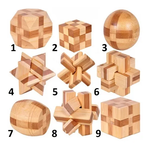 Juego Juguete Iq Puzzle Rompecabezas De Madera 1 | intereses