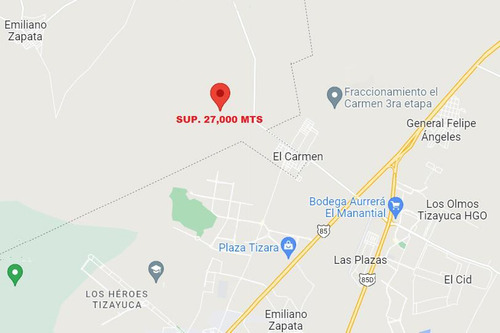 Terreno Hueypoxtla, Estado De México Sup. 27,000 Mts