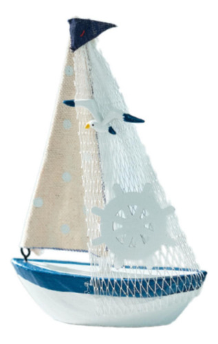 Miniatura De Barco De Vela, Mini Modelo De Barco De Vela,