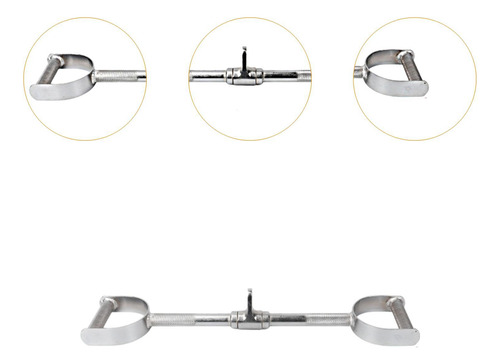 Lat Pull Bar Down Cable Machine Equipo De Accesorio